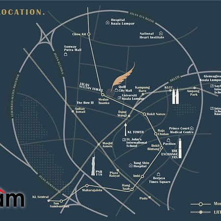 קואלה לומפור Quill Residences Klcc, Five Senses מראה חיצוני תמונה